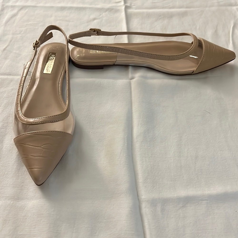 Size 6 Tan Primark flats (New!!)